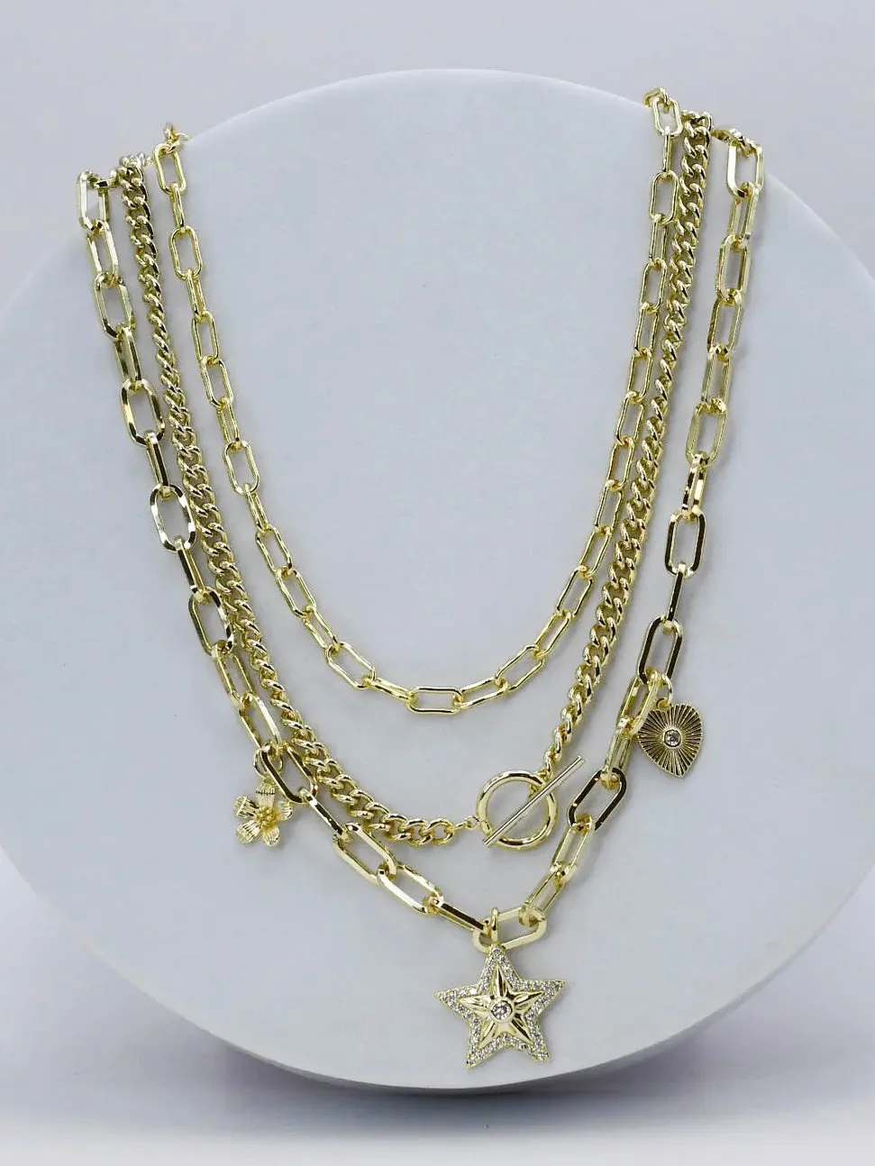 Triple Layered Necklace