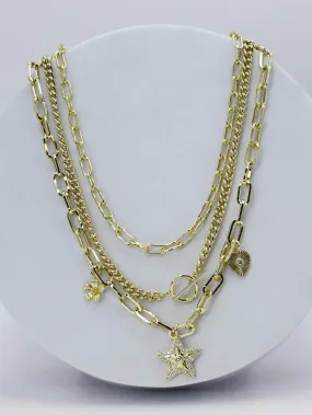 Triple Layered Necklace