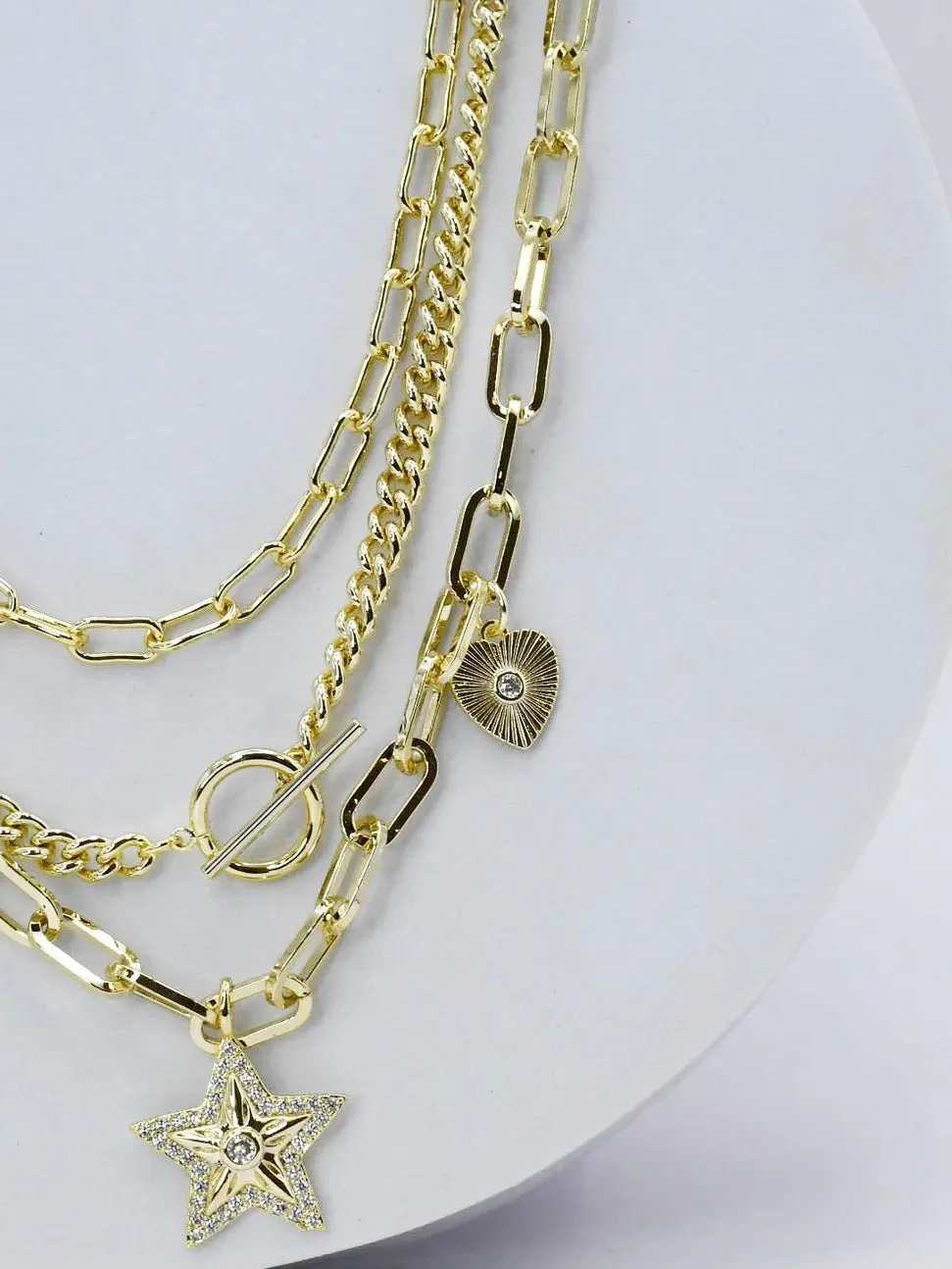 Triple Layered Necklace