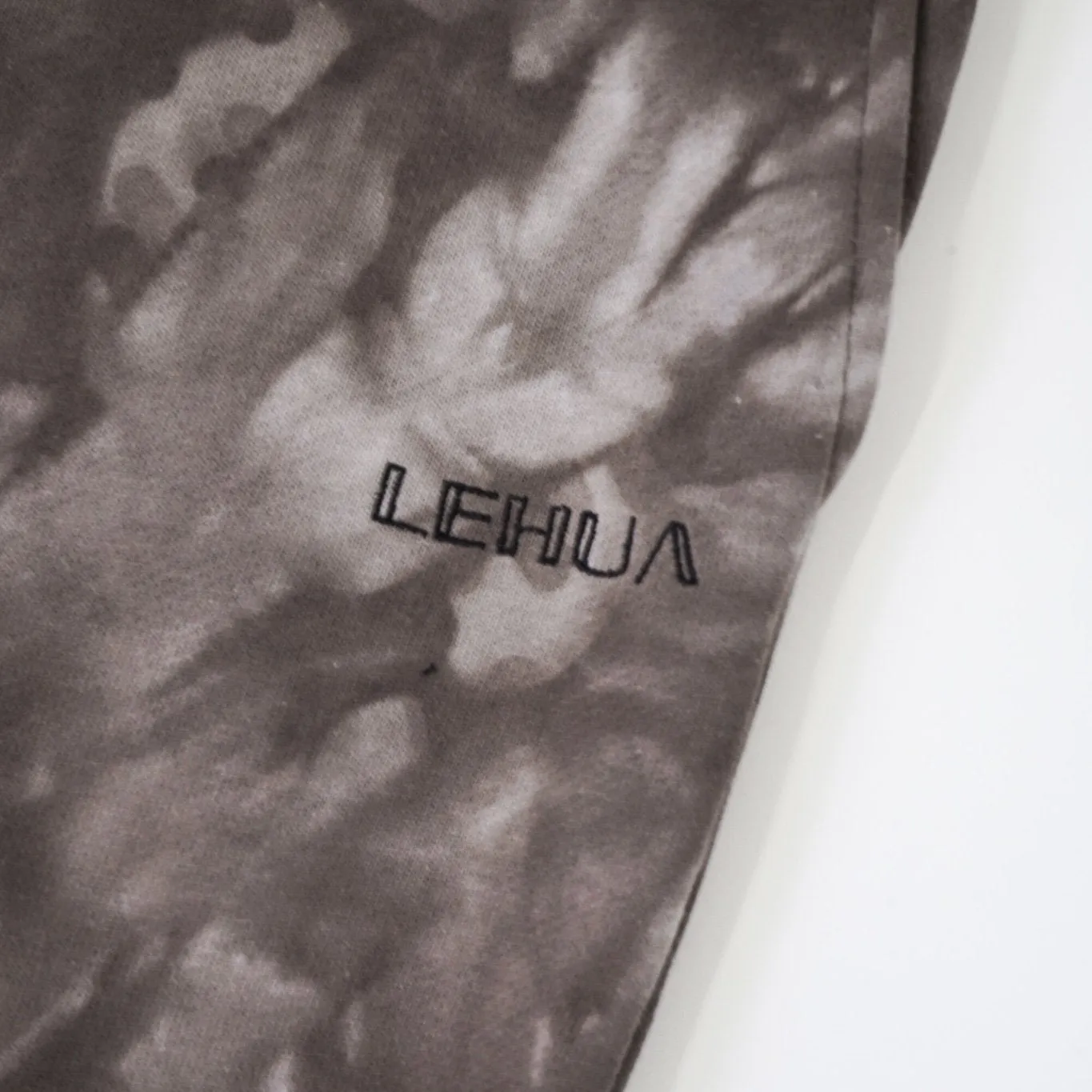unisex tiedye pants 001 black