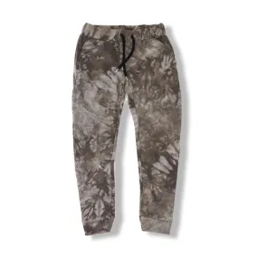 unisex tiedye pants 001 black
