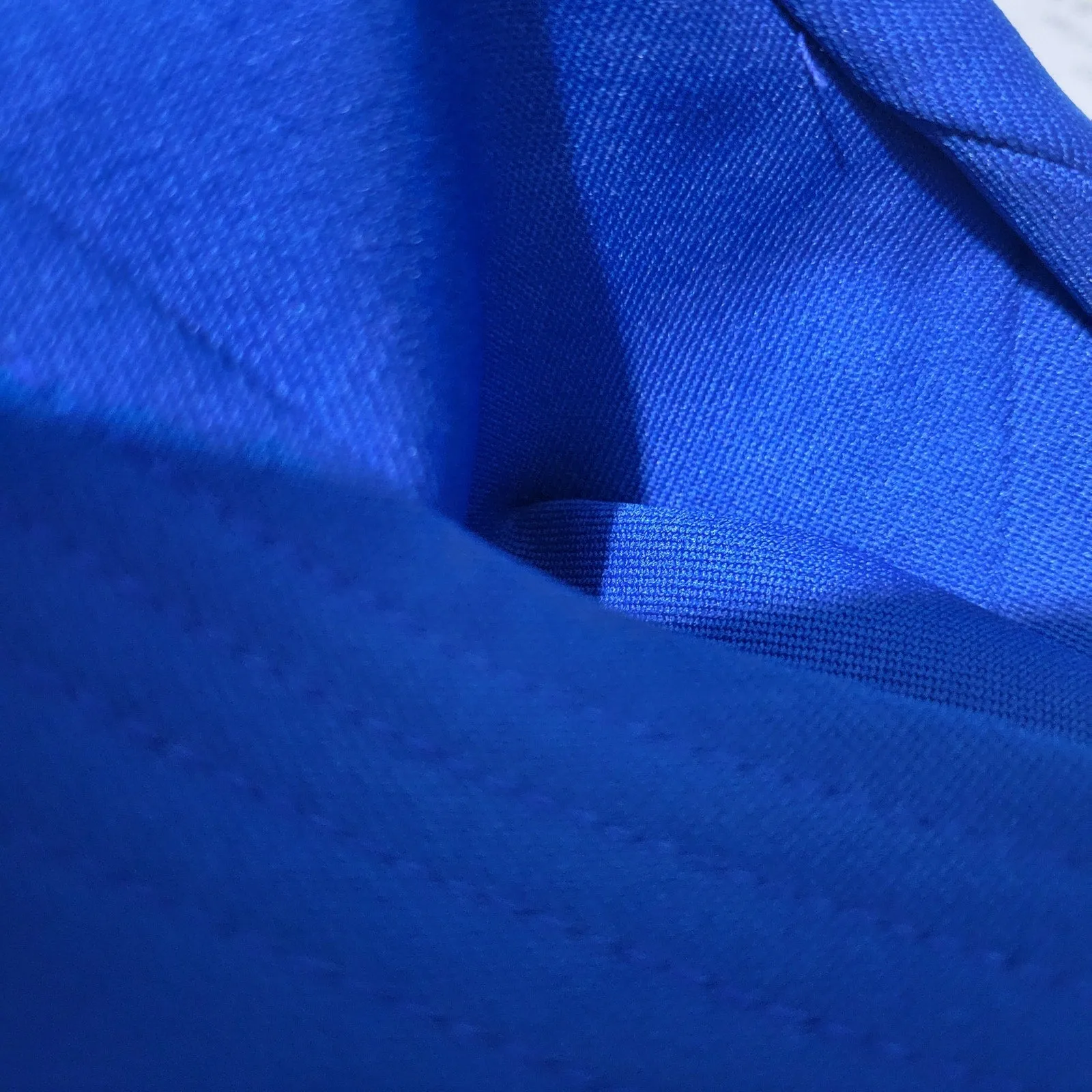 Vintage Frank Lee Skirt Suit Electric Blue 80s Blazer Midi Office Royal Career Small