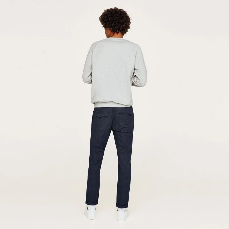 ZR Man Slim Fit Texture Blue Chino
